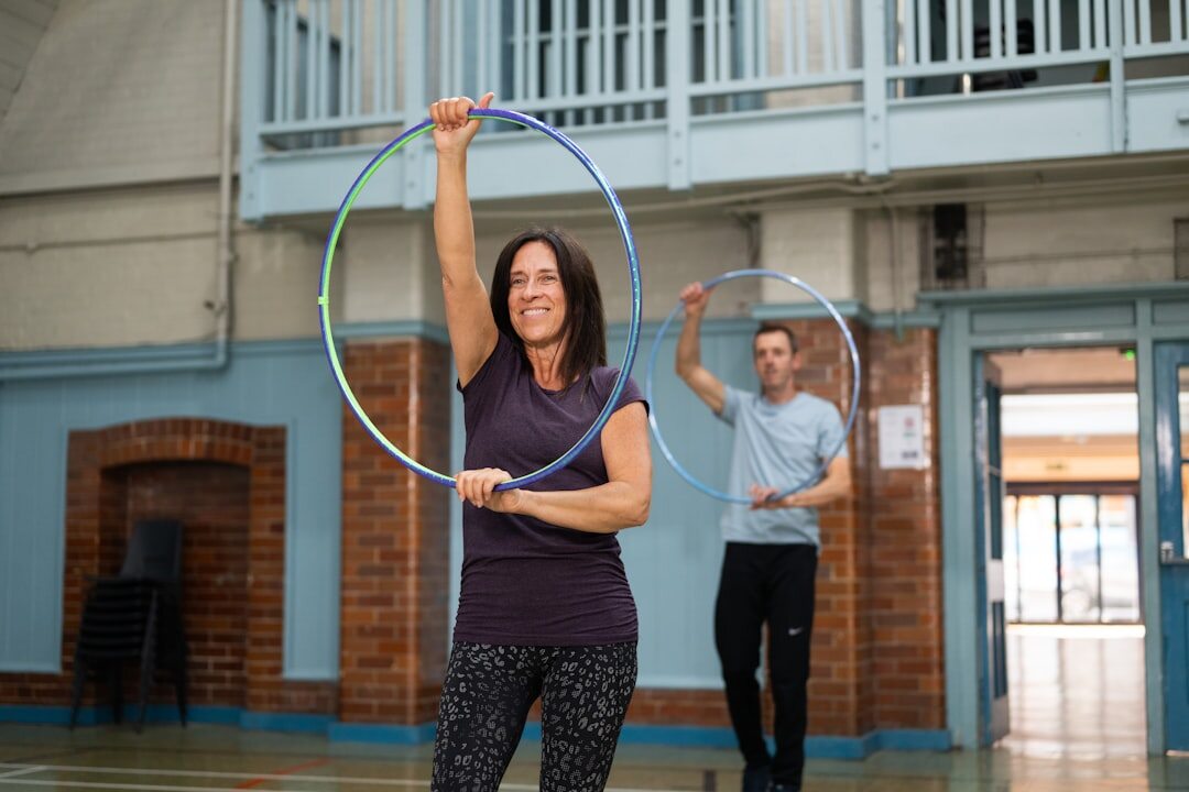 seniors in fitness class